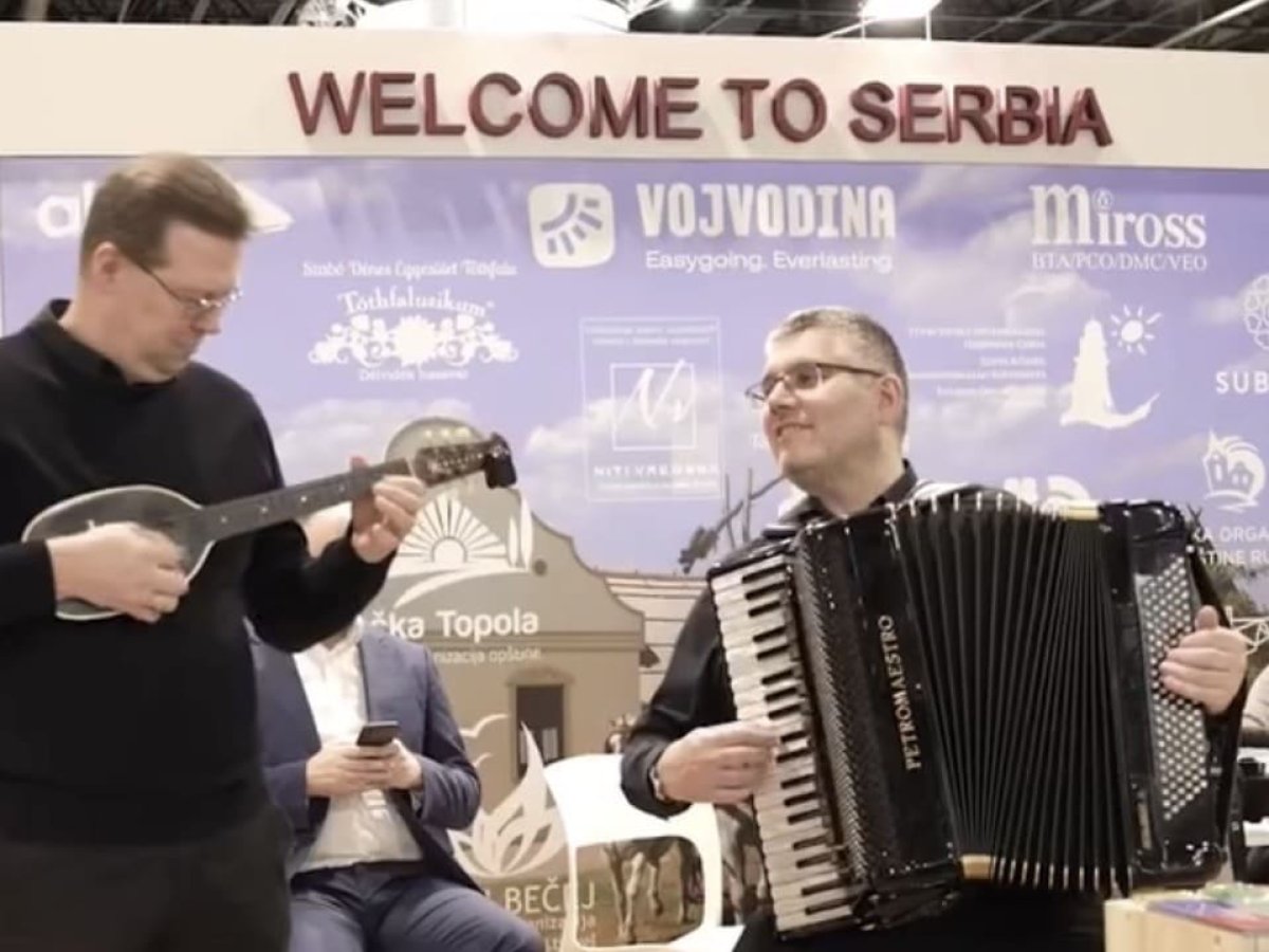 Miross at the Tourism Fair in Budapest