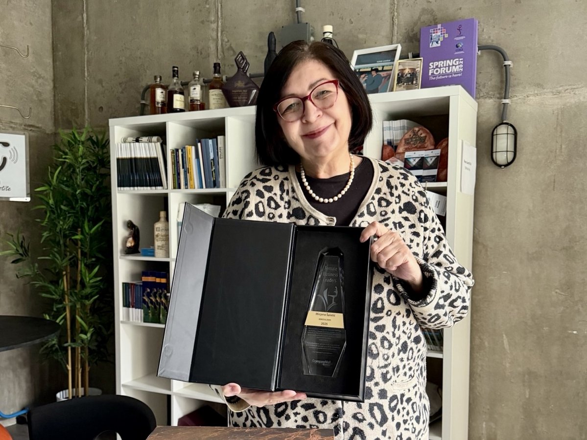 Mira dobitnica priznanja Female Business Leader 2025