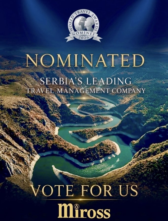 Miross nominovan za World Travel Awards 2026